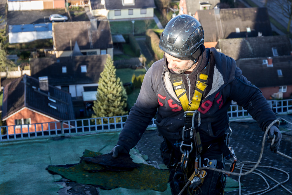 Dacharbeiten aller Art ohne Gerüst seilfest