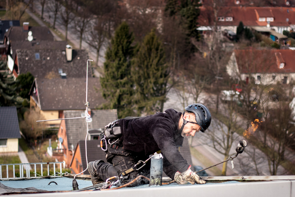 Dacharbeiten aller Art ohne Gerüst seilfest
